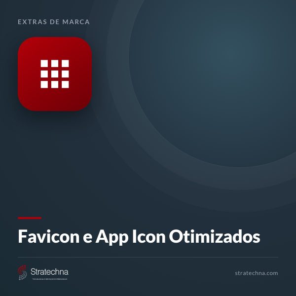 Favicon e App Icon Otimizados