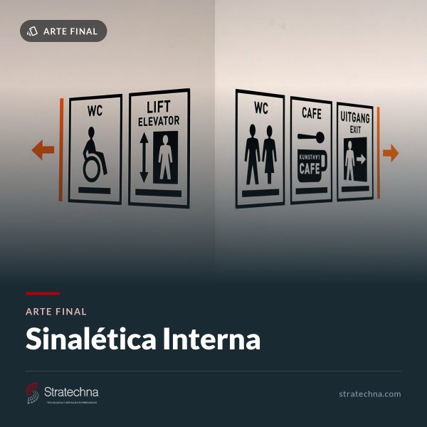 Arte Final – Sinalética Interna