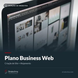 Plano Business Web — Criação de Site + Alojamento