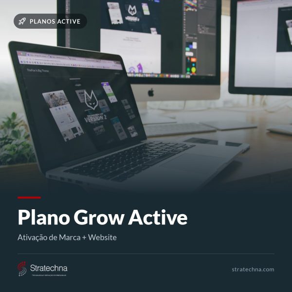 Plano Grow Active — Ativação de Marca + Website Plano Grow Active — Ativação de Marca + Website