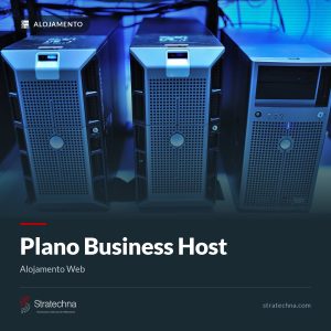 Plano Business Host — Alojamento Web