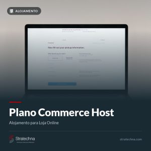 Plano Commerce Host — Alojamento para Loja Online