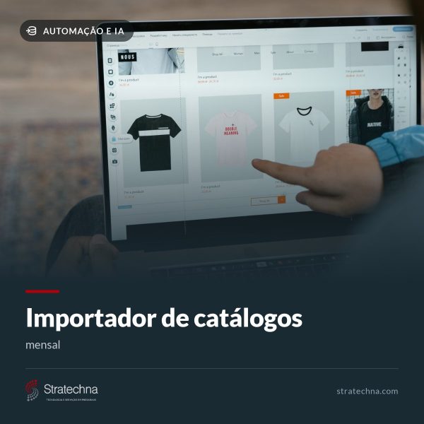 Importador de catálogos — mensal