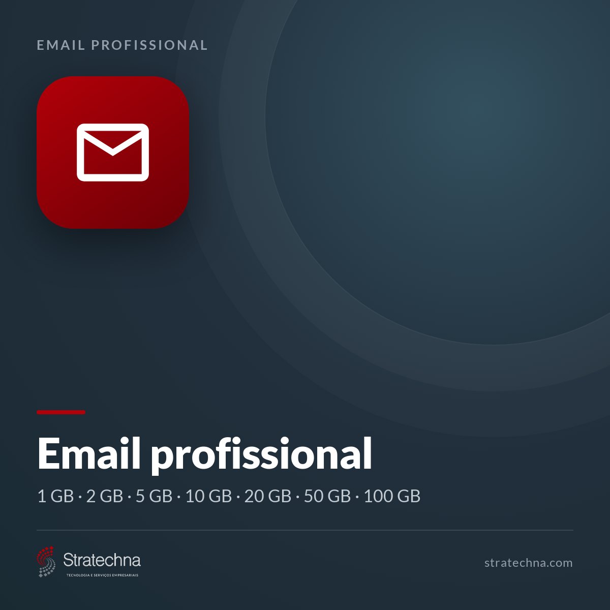 Email profissional — caixas de correio