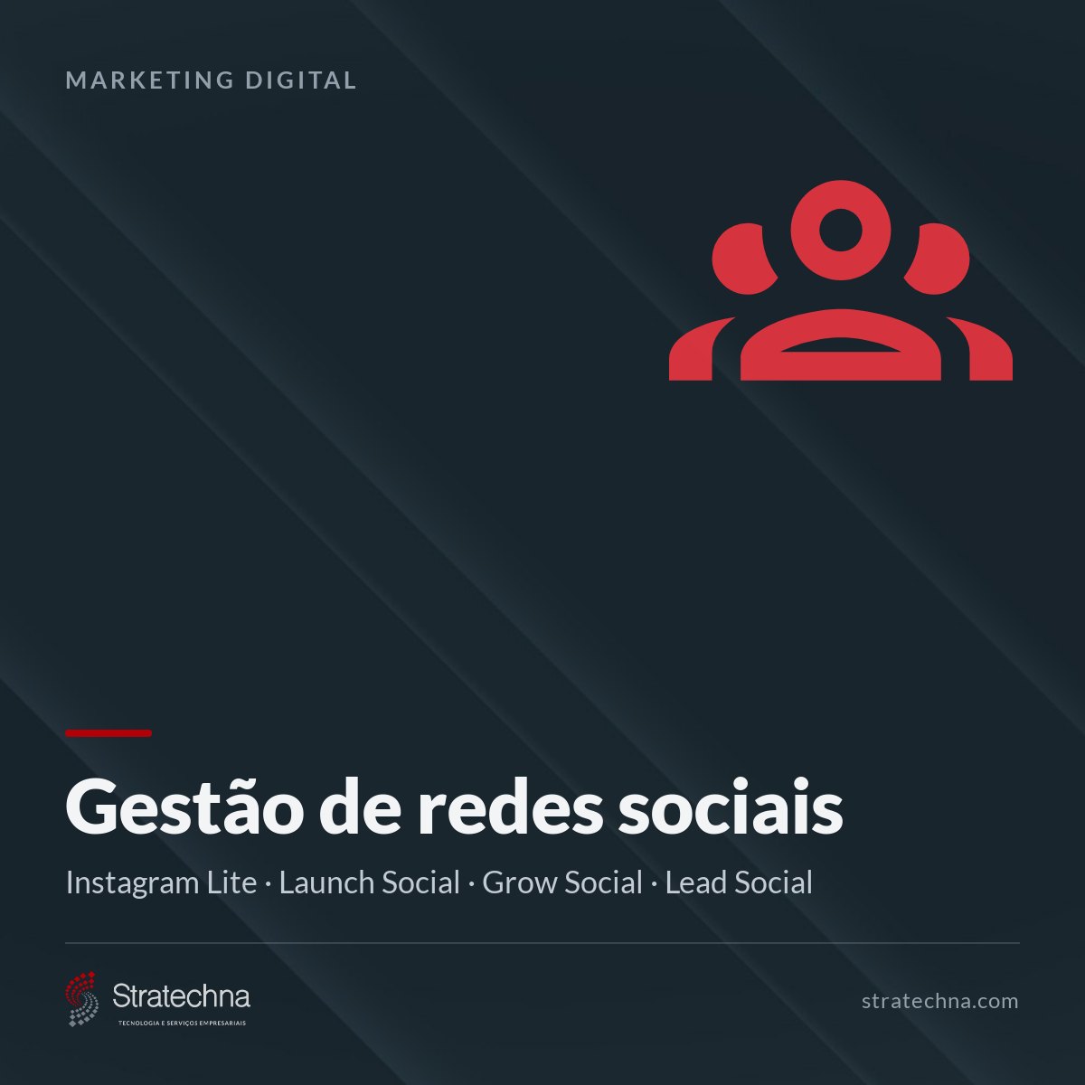 Gestão de redes sociais
