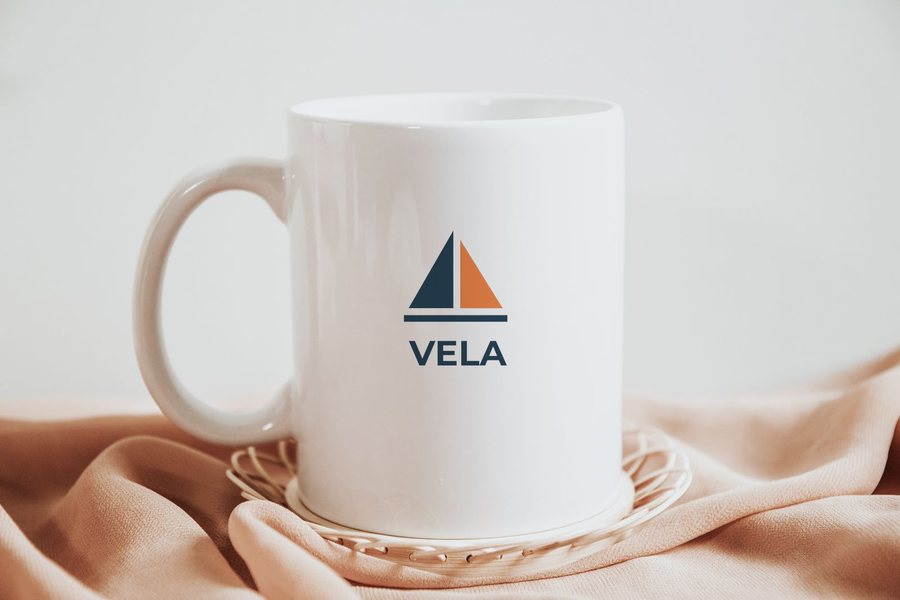 Caneca com o logótipo
